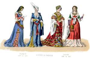 Strój francuski: Karol VIII, Ludwik XII, 1882 autorstwa Unbekannt