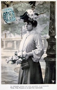 Pocztówka francuska, ok. 1900 autorstwa Unbekannt