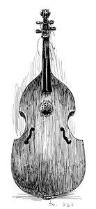 Francuska altówka da gamba, c1600, 1901 autorstwa Unbekannt