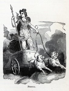 Frigga, 1882 autorstwa Unbekannt
