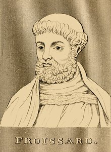 Froissard, ok. 1337–1405, 1830 r. autorstwa Unbekannt
