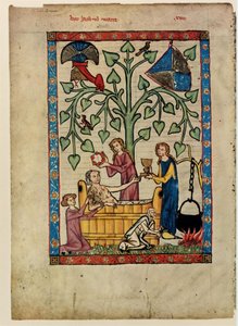 Z Kodeksu Manesse, między 1305 a 1340 autorstwa Unbekannt
