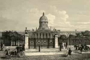 Widok z przodu szpitala Betlejem, ok. 1876 r. autorstwa Unbekannt