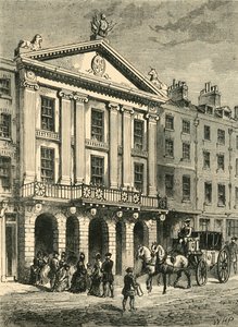 Front Starego Teatru Drury Lane, 1881. autorstwa Unbekannt