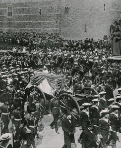 Kondukt żałobny króla Edwarda VII, Windsor, 20 maja 1910. autorstwa Unbekannt