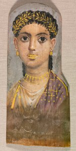 Portret pogrzebowy młodej dziewczyny, ok. 1930 r. AD 25-37. autorstwa Unbekannt