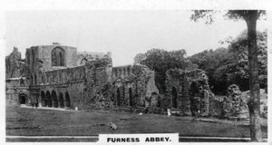 Opactwo Furness, Kumbria, ok. 1920 r. autorstwa Unbekannt
