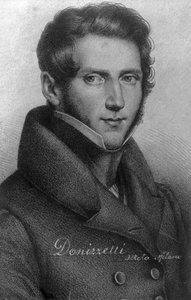 Gaetano Donizetti 1797-1848, włoski kompozytor, XX wiek autorstwa Unbekannt