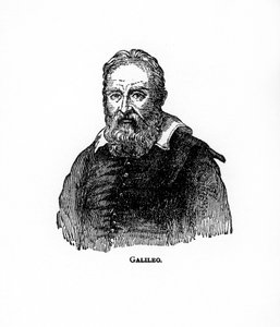 Galileo Galilei, włoski fizyk, astronom i filozof, XX wiek autorstwa Unbekannt
