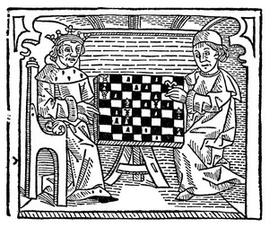 Gra w szachy, 1474 1956 autorstwa Unbekannt