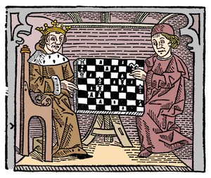 Gra w szachy, 1474 1956 autorstwa Unbekannt