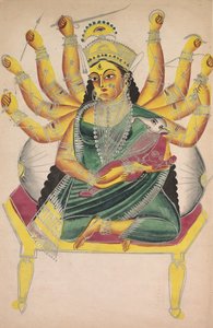 Ganesha-Janani Matka Ganesha, 1800s. autorstwa Unbekannt