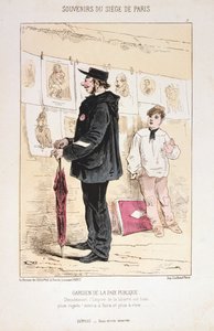 Strażnik Pokoju Publicznego, Oblężenie Paryża, 1870-1871 autorstwa Unbekannt