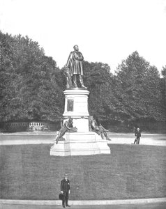 Statua Garfielda, Waszyngton DC, USA, ok. 1900. autorstwa Unbekannt