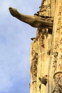 Gargulec. Katedra św. Szczepana, Bourges, Francja autorstwa Unbekannt