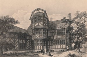 Gawsworth Old Hall, Cheshire, 1915 autorstwa Unbekannt