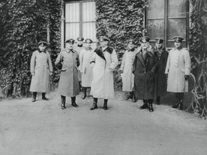 Generał Alexander von Kluck i inni oficerowie, I wojna światowa, 1915 autorstwa Unbekannt