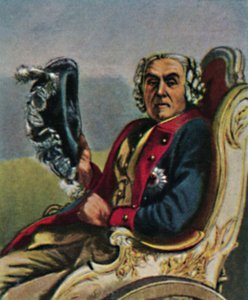 Generał Fouque 1698-1774. - Obraz Menzla, 1934. autorstwa Unbekannt