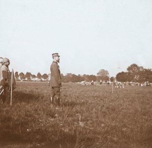 Generał Henri Gouraud, Chalons, Marne, północna Francja, ok. 1914-c1918. autorstwa Unbekannt