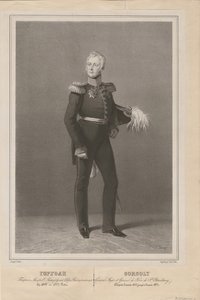 Generał Iwan Sawicz Gorgoli, szef policji w Petersburgu, 1822 r. autorstwa Unbekannt