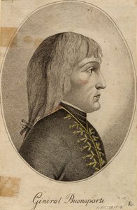 Generał Napoleon Bonaparte, 1796 autorstwa Unbekannt