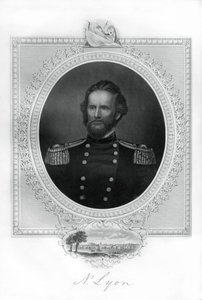 Generał Nathaniel Lyon, generał Unii w wojnie secesyjnej, 1862-1867 autorstwa Unbekannt