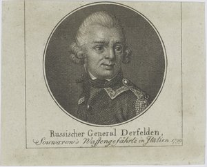 Generał Otto Wilhelm Derfelden 1737-1819 , c. 1800. autorstwa Unbekannt