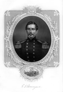 Generał PGT Beauregard, generał Armii Konfederacji, 1862-1867 autorstwa Unbekannt