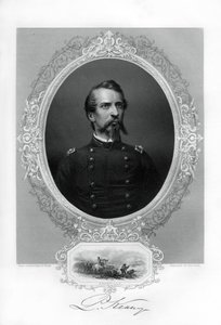 Generał Philip Kearny, oficer armii amerykańskiej, 1862-1867 autorstwa Unbekannt