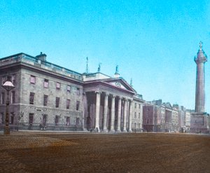 Główny Urząd Pocztowy i Filar Nelsona, ok. 1910 r. autorstwa Unbekannt