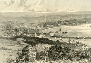 Widok ogólny Douglasa, 1898. autorstwa Unbekannt