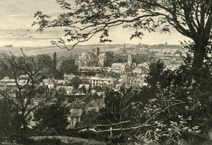 Widok ogólny Winchester, 1898. autorstwa Unbekannt