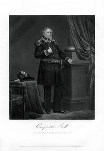 Generał Winfield Scott, generał armii Stanów Zjednoczonych, dyplomata i kandydat na prezydenta, 1862-1867 autorstwa Unbekannt
