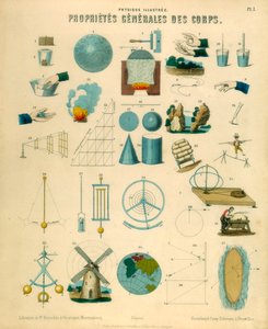 Ogólne właściwości ciał, c1851 autorstwa Unbekannt
