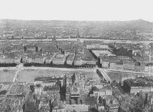 Widok ogólny, Lyon, Francja, 1895. autorstwa Unbekannt