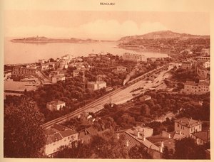Widok ogólny i Cap Ferrat, Beaulieu, 1930. autorstwa Unbekannt