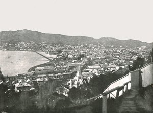 Widok ogólny miasta, Wellington, Nowa Zelandia, 1895. autorstwa Unbekannt