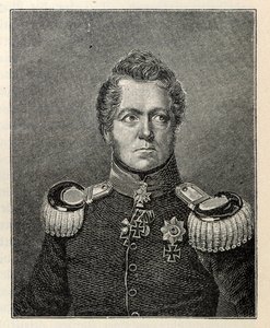 Feldmarszałek August hrabia Neidhardt von Gneisenau 1760-1831. autorstwa Unbekannt