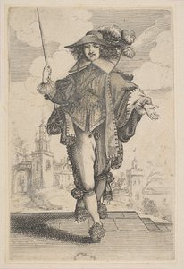 Dżentelmen trzymający plon, 1629. autorstwa Unbekannt