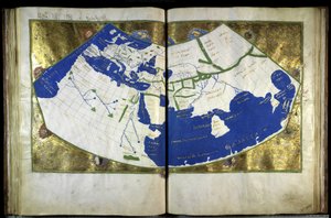 Geografia Ptolemeusza, ok. 1454 autorstwa Unbekannt