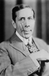 George Arliss 1868-1946, angielski aktor, XX wiek autorstwa Unbekannt
