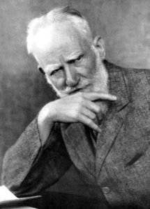 George Bernard Shaw 1856-1950, pisarz irlandzki, początek XX wieku autorstwa Unbekannt