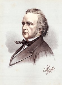 George Douglas Campbell, 8. książę Argyll, szkocki polityk i naukowiec wigów, ok. 1880 r. autorstwa Unbekannt