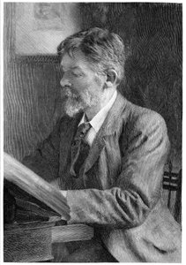 George Du Maurier, brytyjski pisarz i artysta, c1890 autorstwa Unbekannt