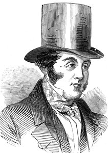 George Hudson, król kolei, 1848 autorstwa Unbekannt