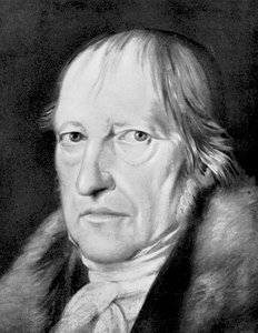 George Wilhlem Friedrich Hegel, niemiecki filozof autorstwa Unbekannt