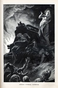 Niemiecka Ofiara Pogrzebowa, 1882 autorstwa Unbekannt