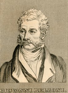 Giovanni Belzoni, 1778-1823, 1830. autorstwa Unbekannt