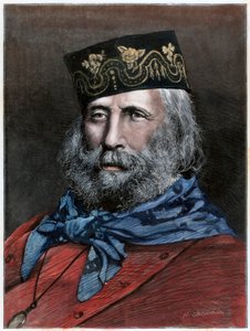 Giuseppe Garibaldi, włoski patriota, 1882 autorstwa Unbekannt
