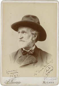 Giuseppe Verdi autorstwa Unbekannt
